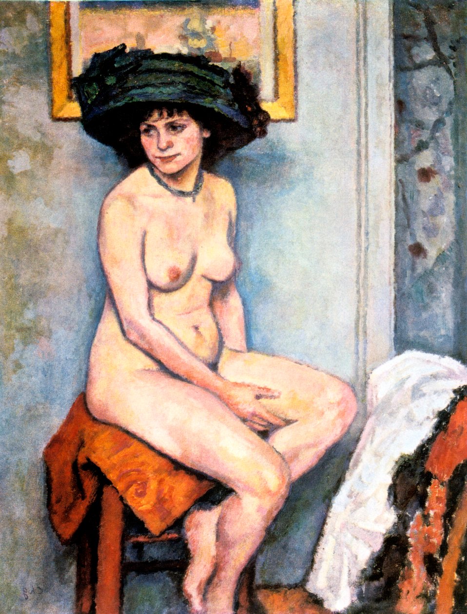 çıplak, 1907 by Charles Guerin