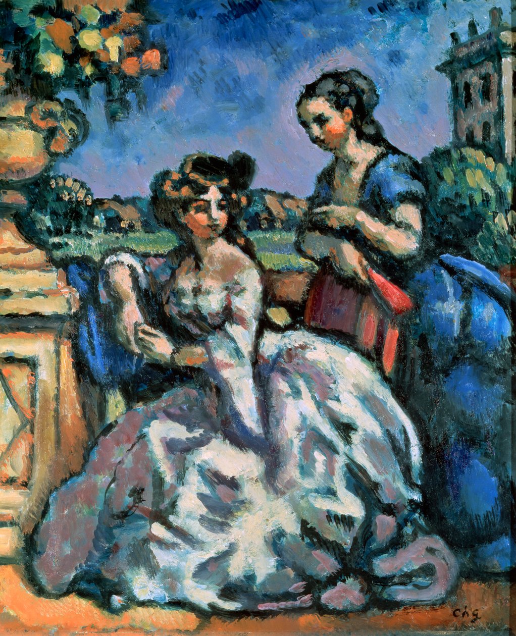 Teras, 1909. by Charles Guerin