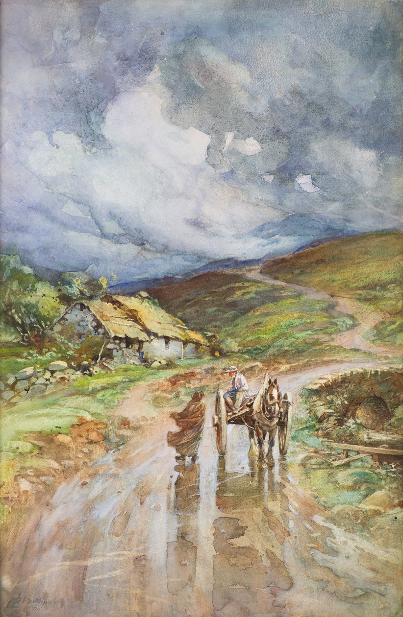 Yayla Fırtınası by Charles Gustav Louis Phillips