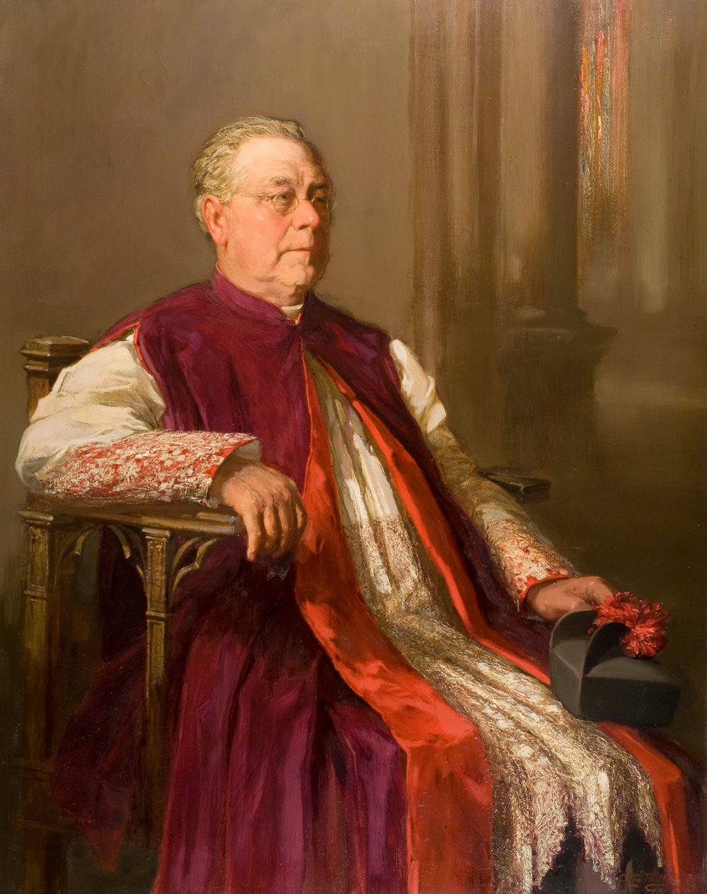 Sağ Rev Monsenyör Provost Sahibi by Charles Gustav Louis Phillips