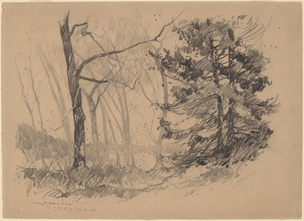 Ahşap İç by Charles H. Woodbury