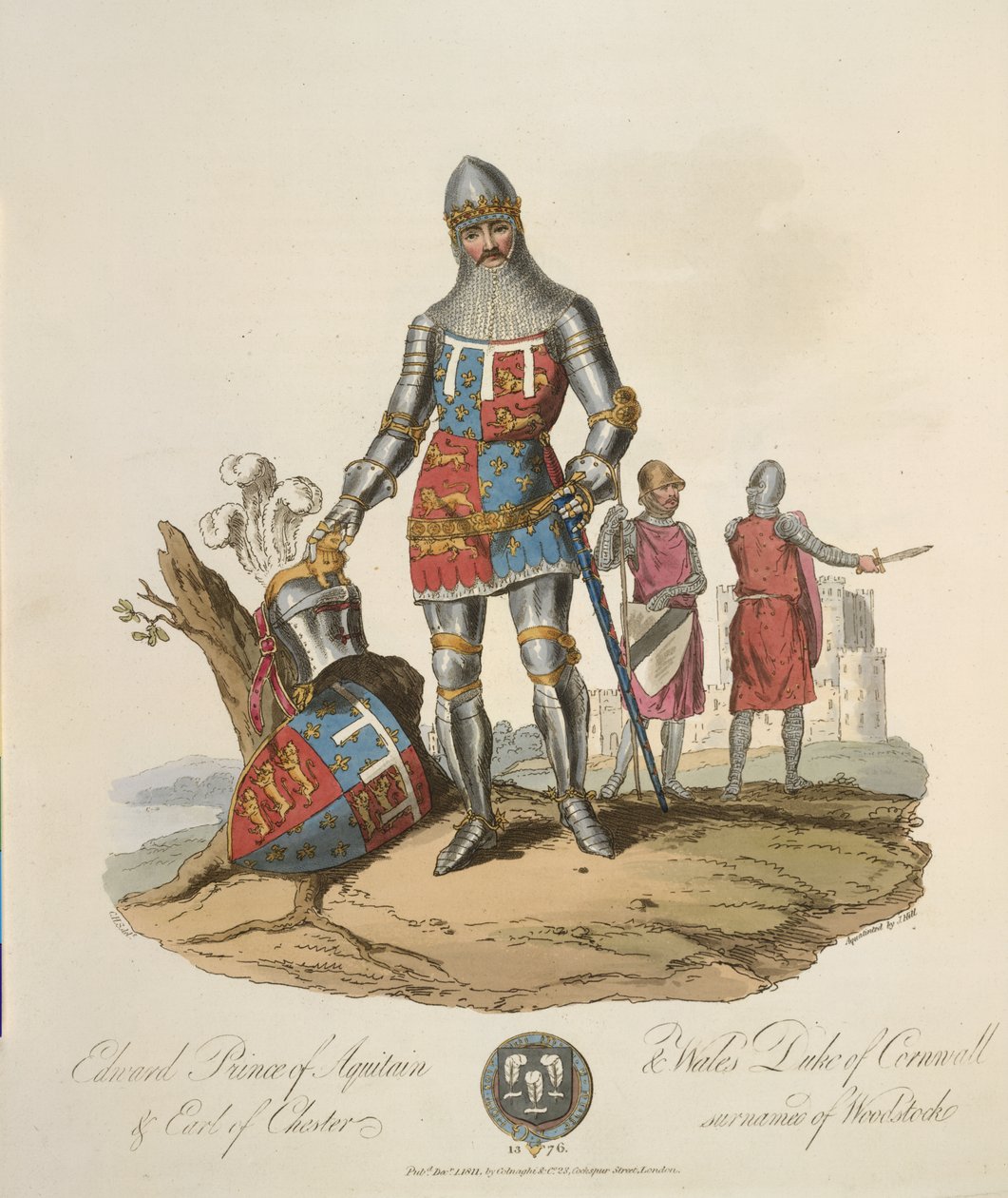 Kara Prens Edward by Charles Hamilton (after) Smith