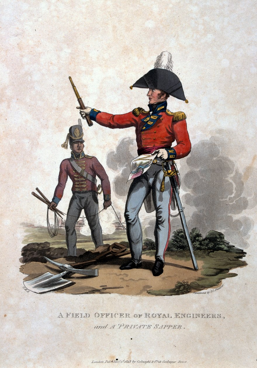 Colnaghi und Co. 1812-15 (renkli aquati by Charles Hamilton Smith