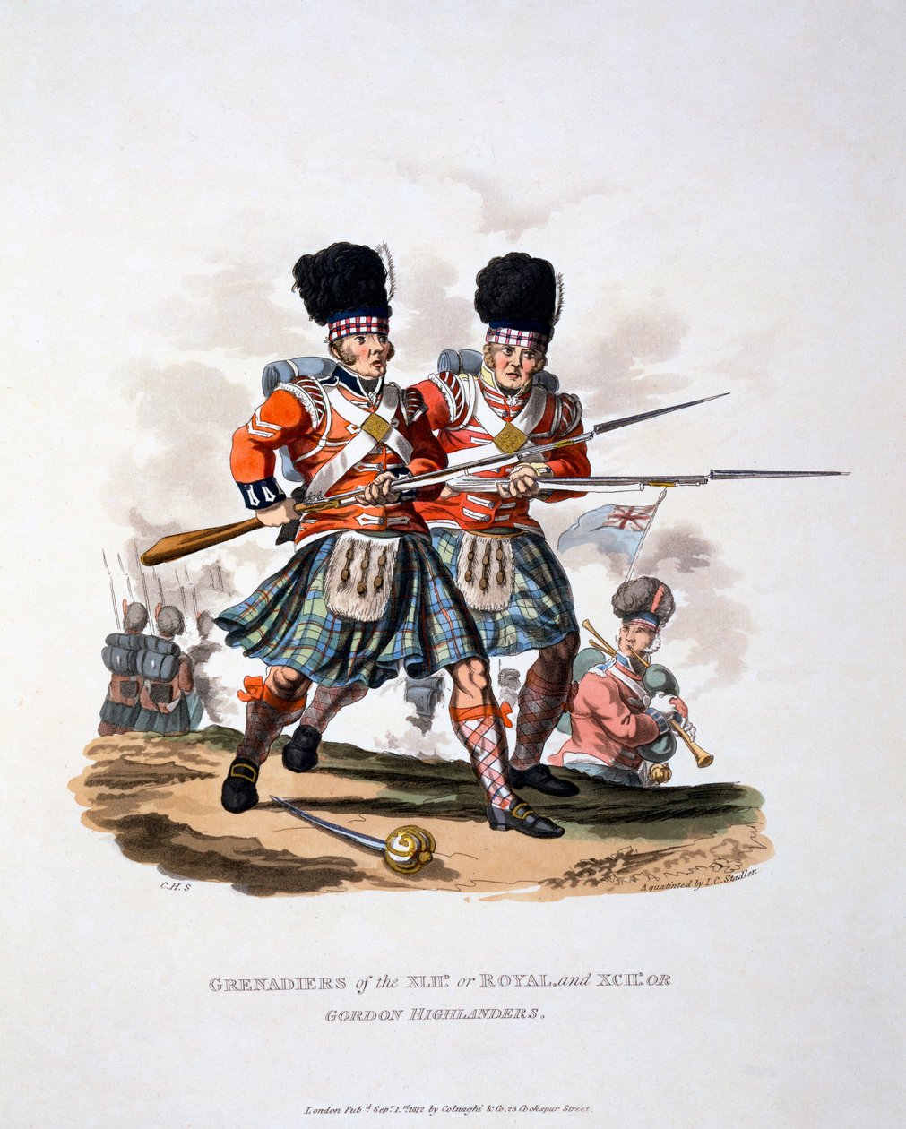 Grenadiers of the Royal ve Gordon Highlanders
