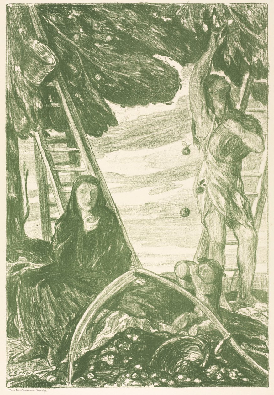 Sonbahar, 1917. by Charles Haslewood Shannon