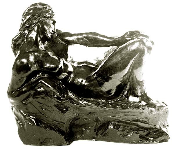 Dinlenme (bronz) by Charles Haslewood Shannon