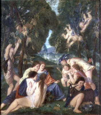 Bacchus'un Çocukluğu by Charles Haslewood Shannon