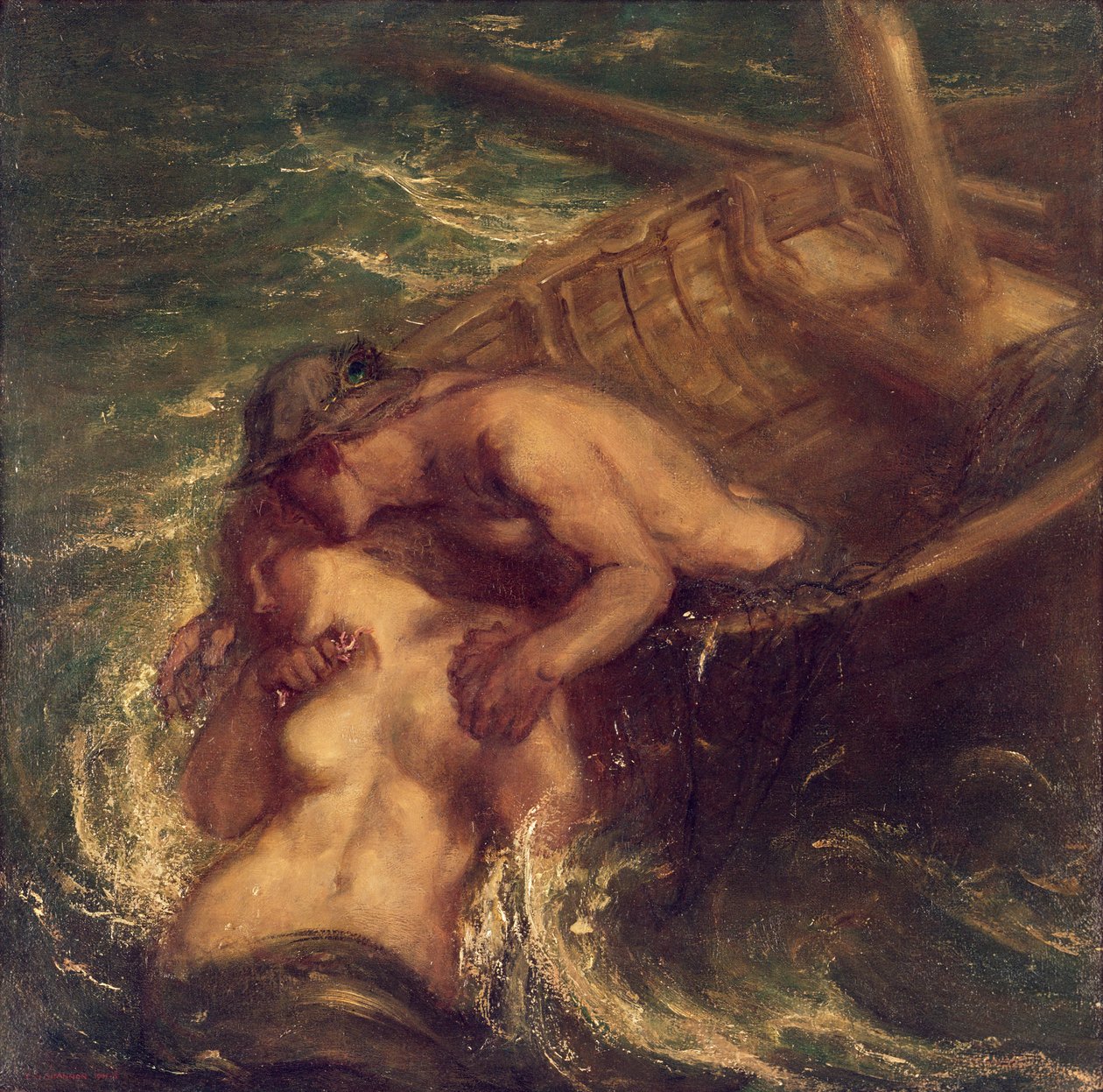 Balıkçı ve Deniz Kızı, 1901-03 by Charles Haslewood Shannon