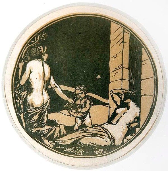 Üzüm Hasadı by Charles Haslewood Shannon