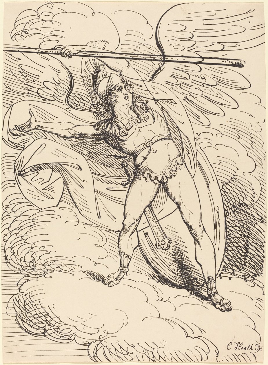 Bir Savaşçı Olarak Apollon by Charles Heath