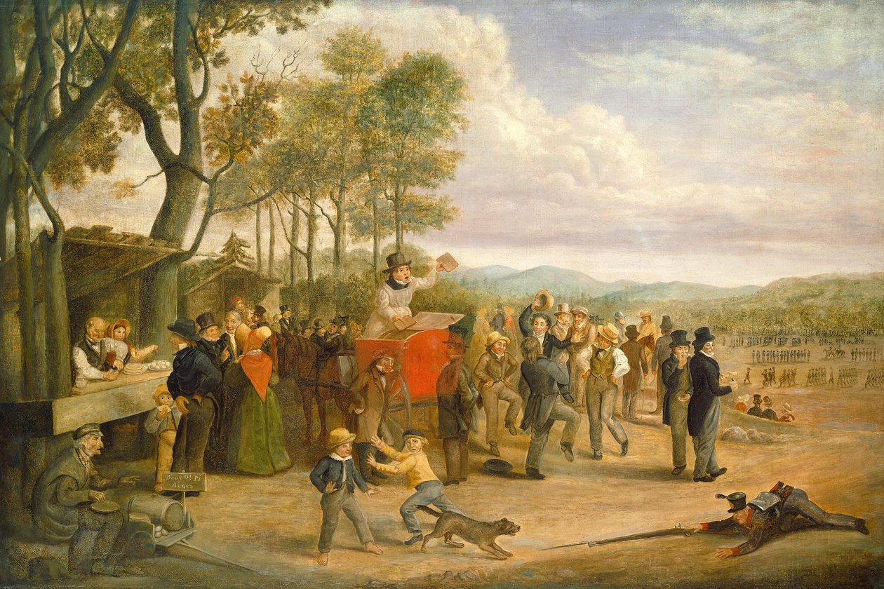 Toplanma Günü, 1843 veya sonrası. by Charles Henry Granger