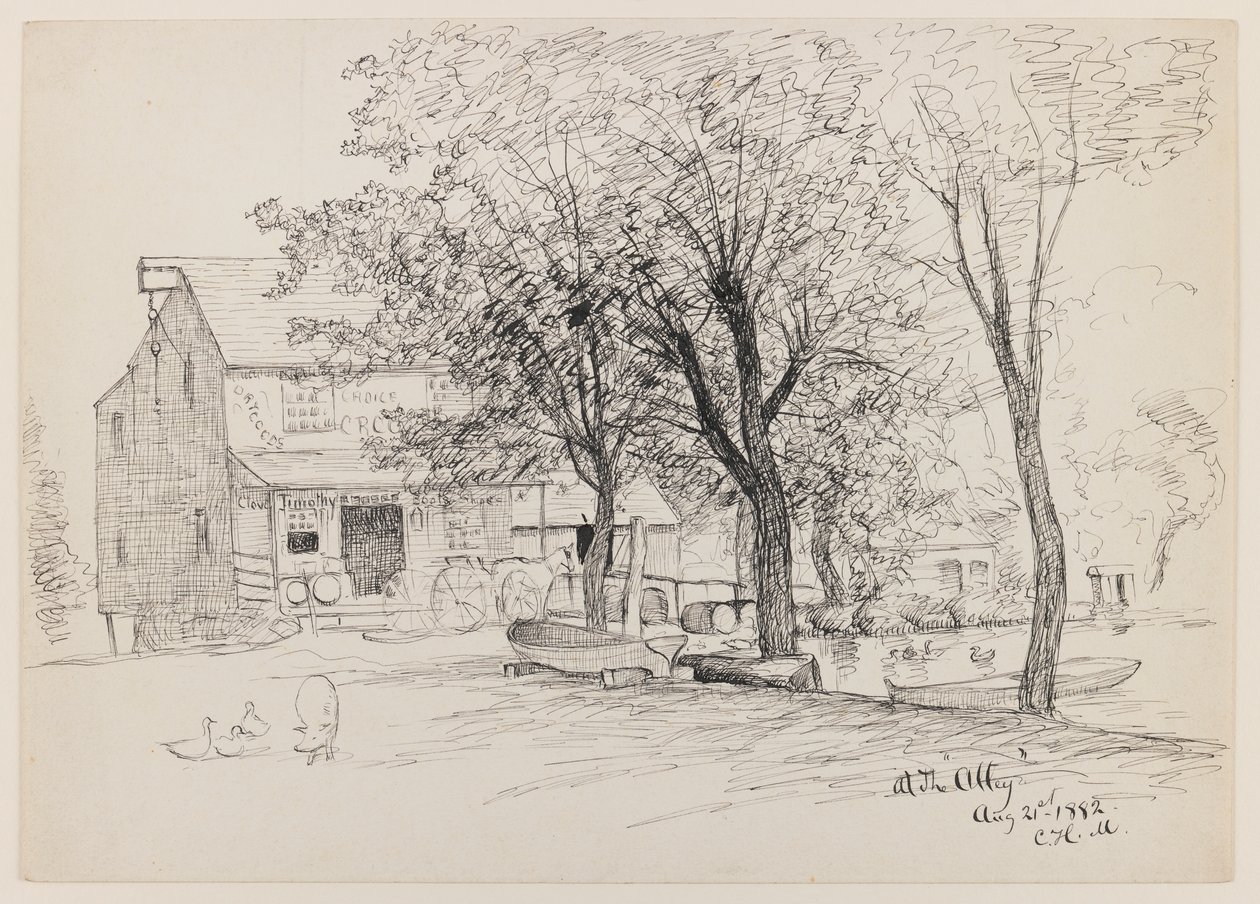 Sokakta, 21 Ağustos 1882 by Charles Henry Miller