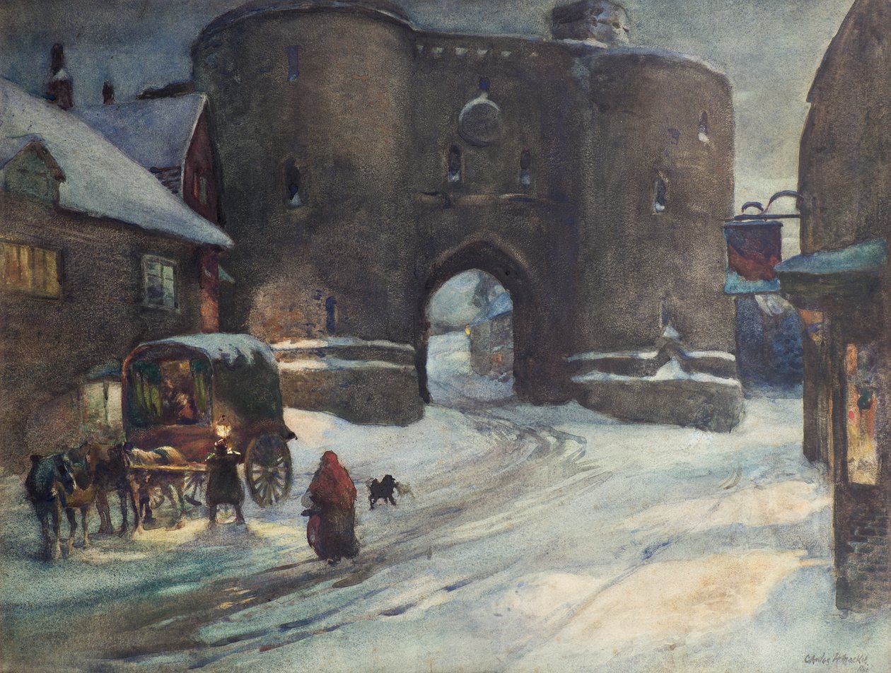 Kışın Çavdar, c.1903 (suluboya) by Charles Hodge Mackie