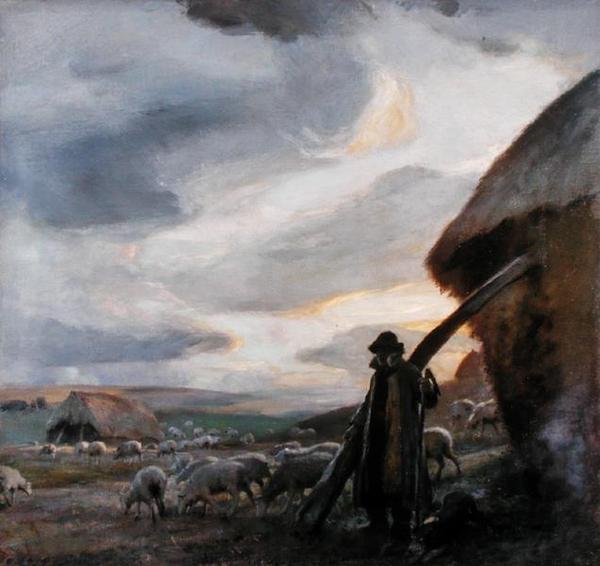 Akşam Saati, 1905 dolayları (tuval üzerine yağlı boya) by Charles Hodge Mackie