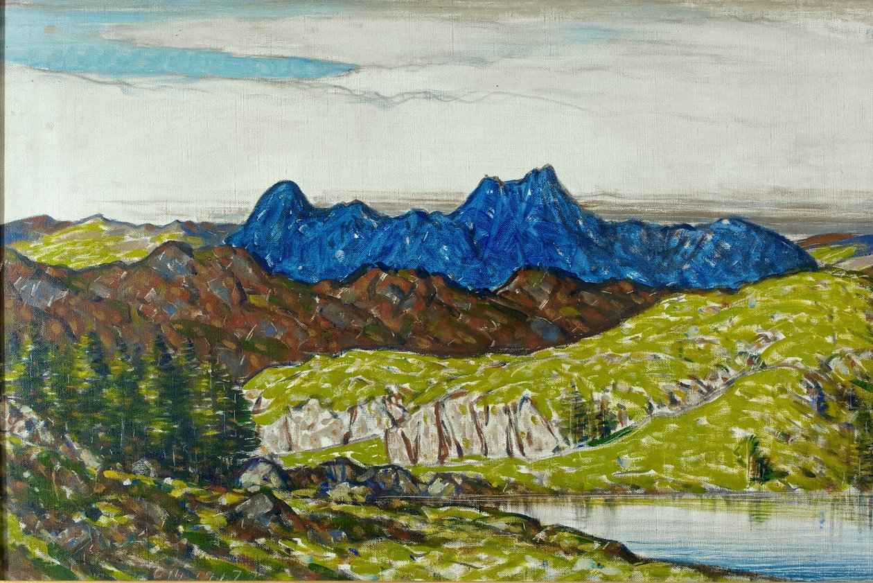 Langdale Mızrakları, 1917 by Charles John Holmes