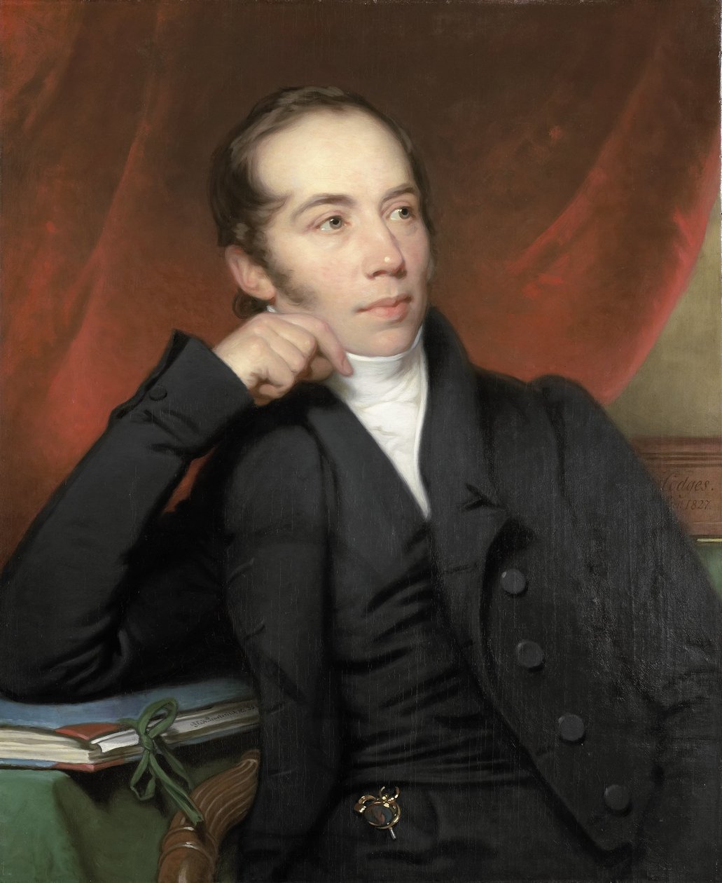 Pieter Ernst Hendrik Praetorius, Broker, Ressam ve Ressamın Portresi. Rijksmuseum 1852-74 Yönetim Kurulu Başkanı by Charles Howard Hodges