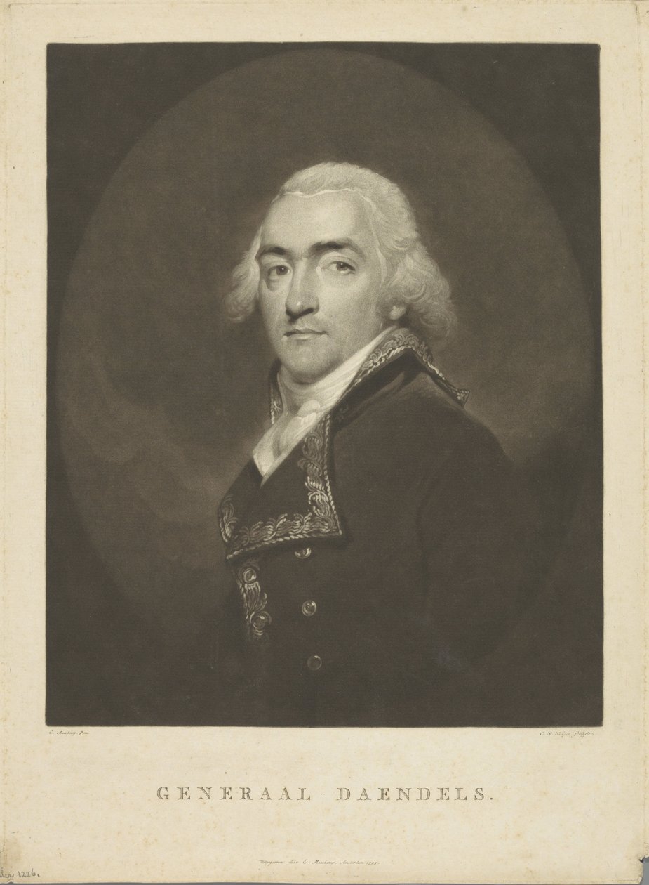 Herman Willem Daendels'in Portresi by Charles Howard Hodges