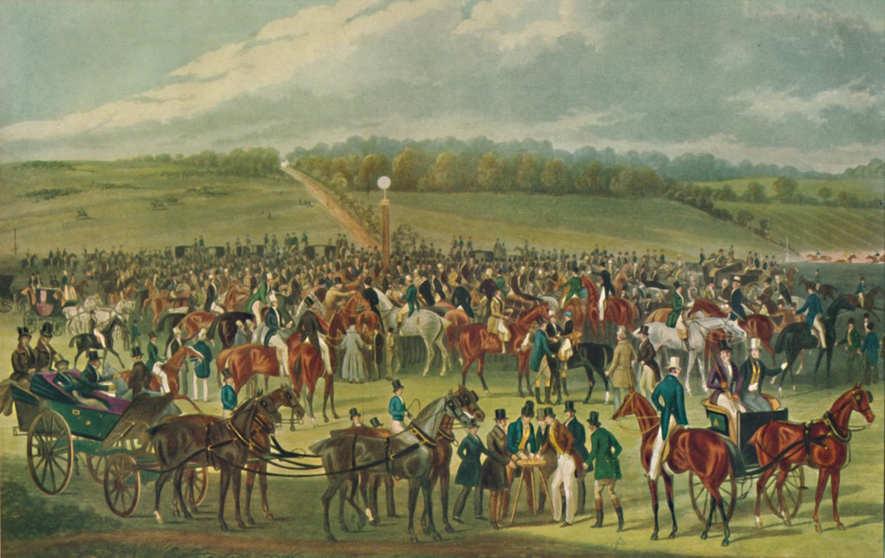 Epsom Yarışları - Bahis Postası, 1836, 1929 by Charles Hunt
