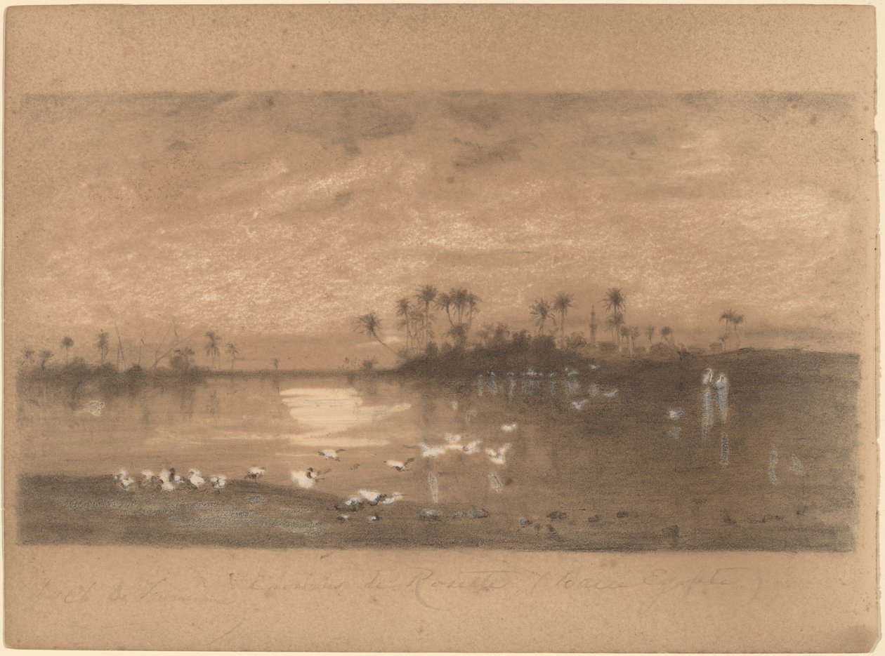 Rosetta, Mısır by Charles J. Bridgman