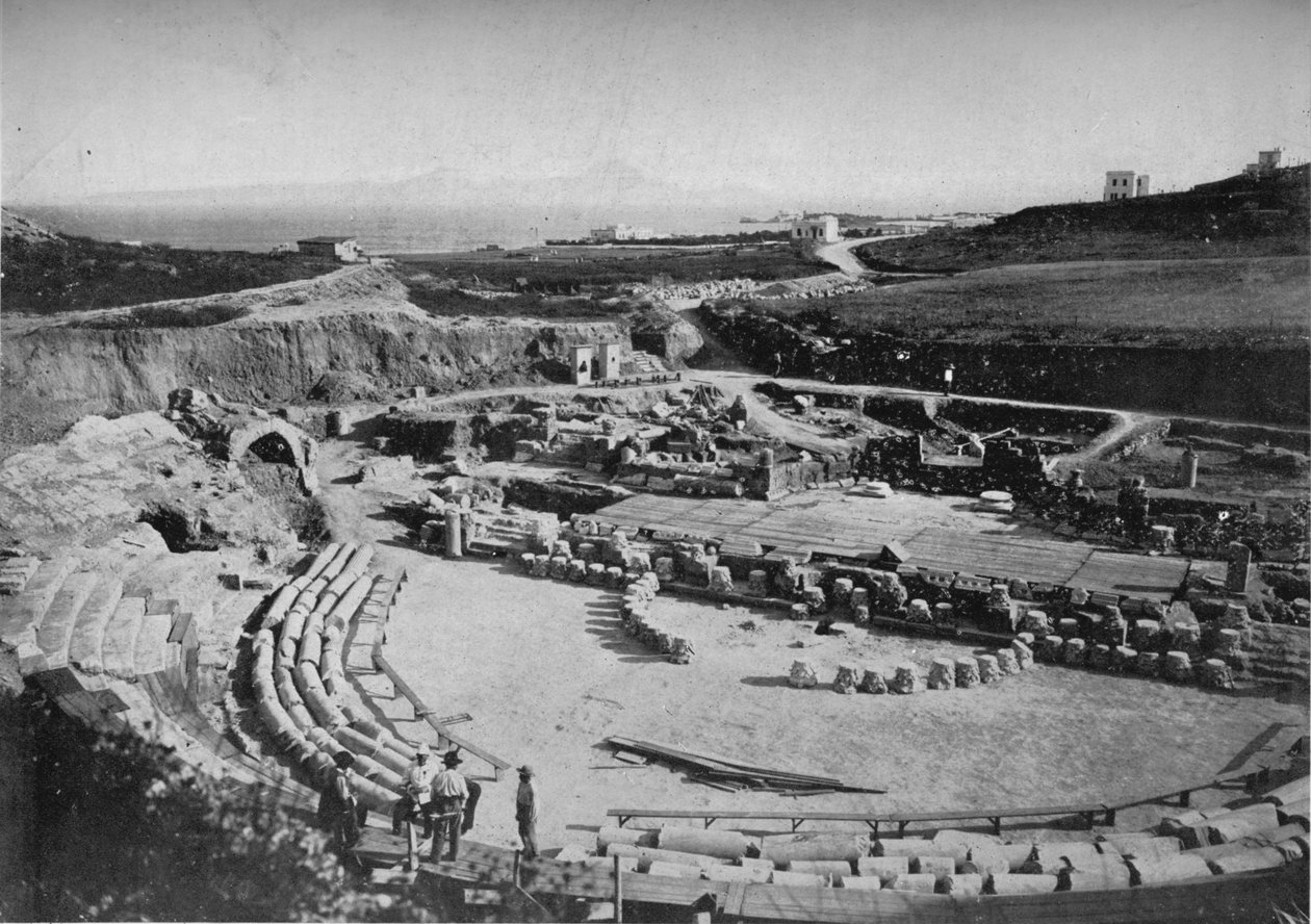 Kartaca. Amfitiyatro, c1913 by Charles J. S. Makin
