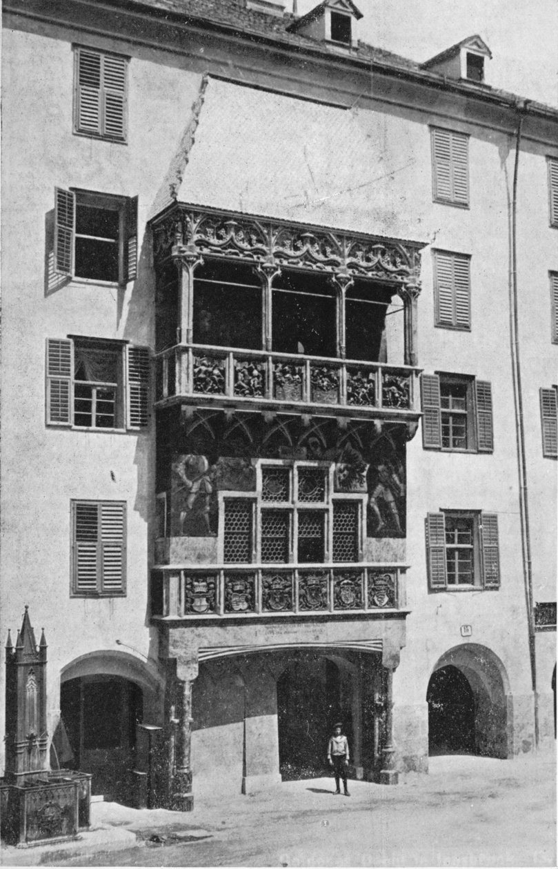 Altın Çatı. Innsbruck, c1913 by Charles J. S. Makin