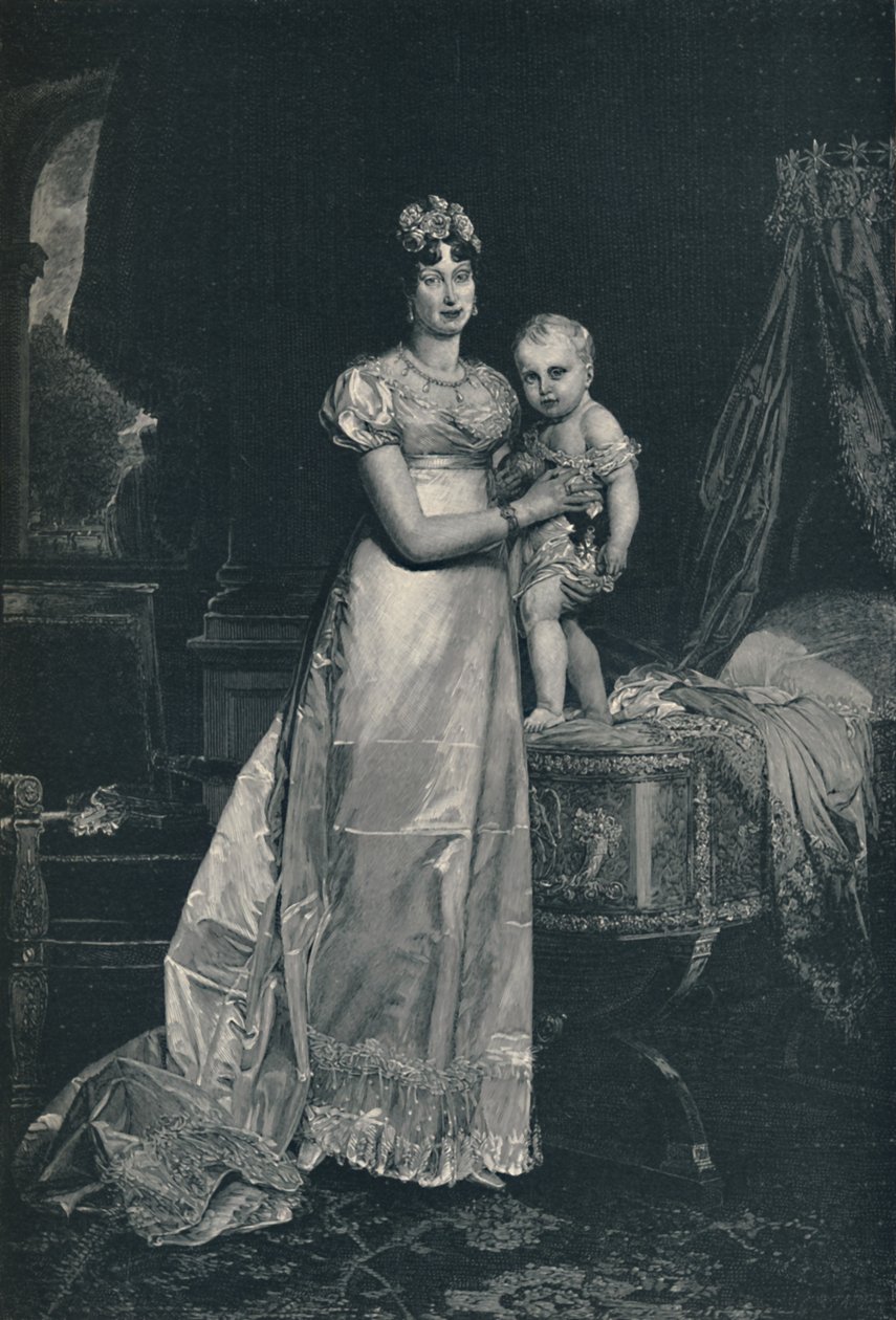 Maria Louisa ve Roma Kralı, 1812, 1896 by Charles J. State