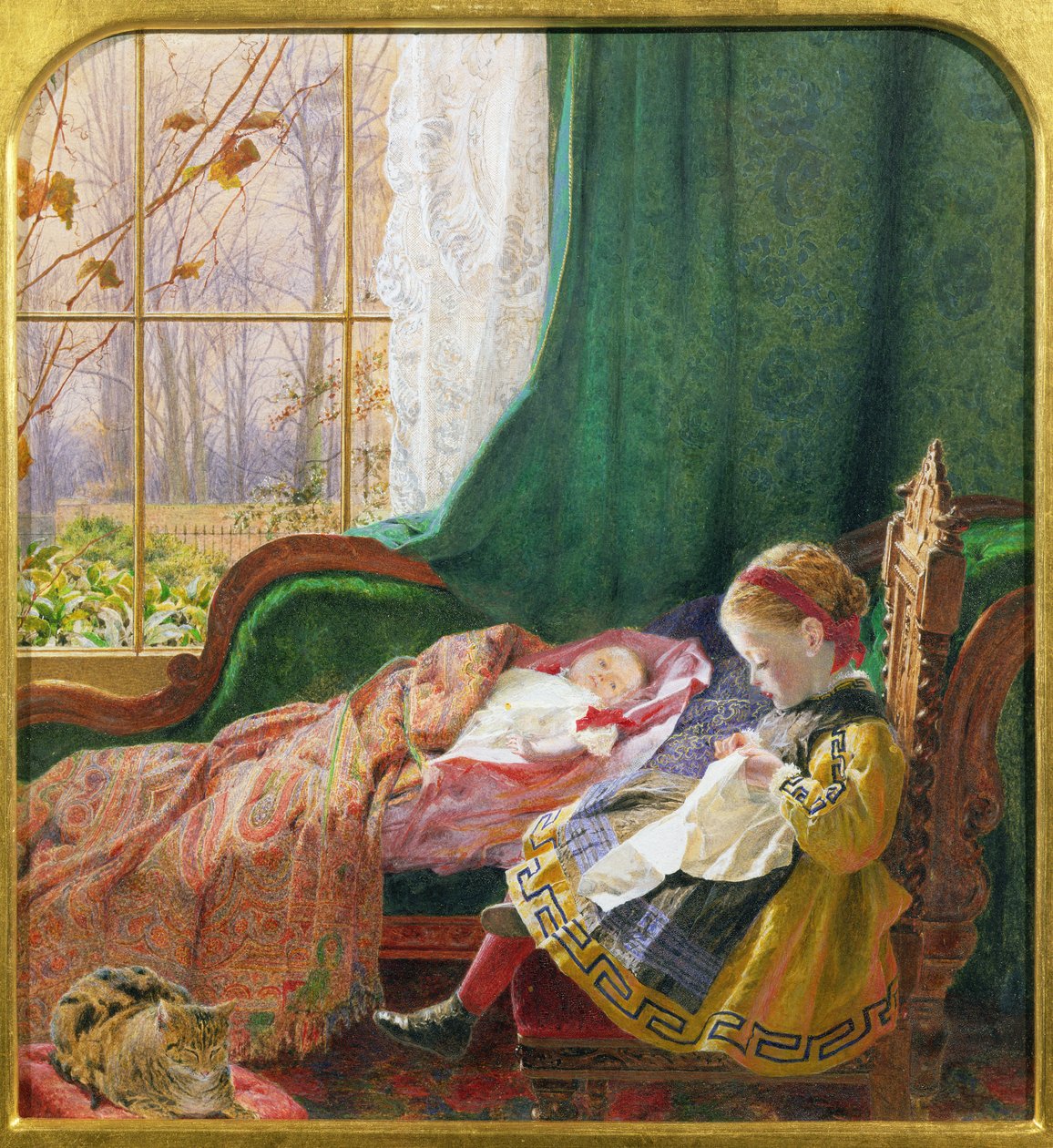 Mutlu Günler (karma medya) by Charles James Lewis