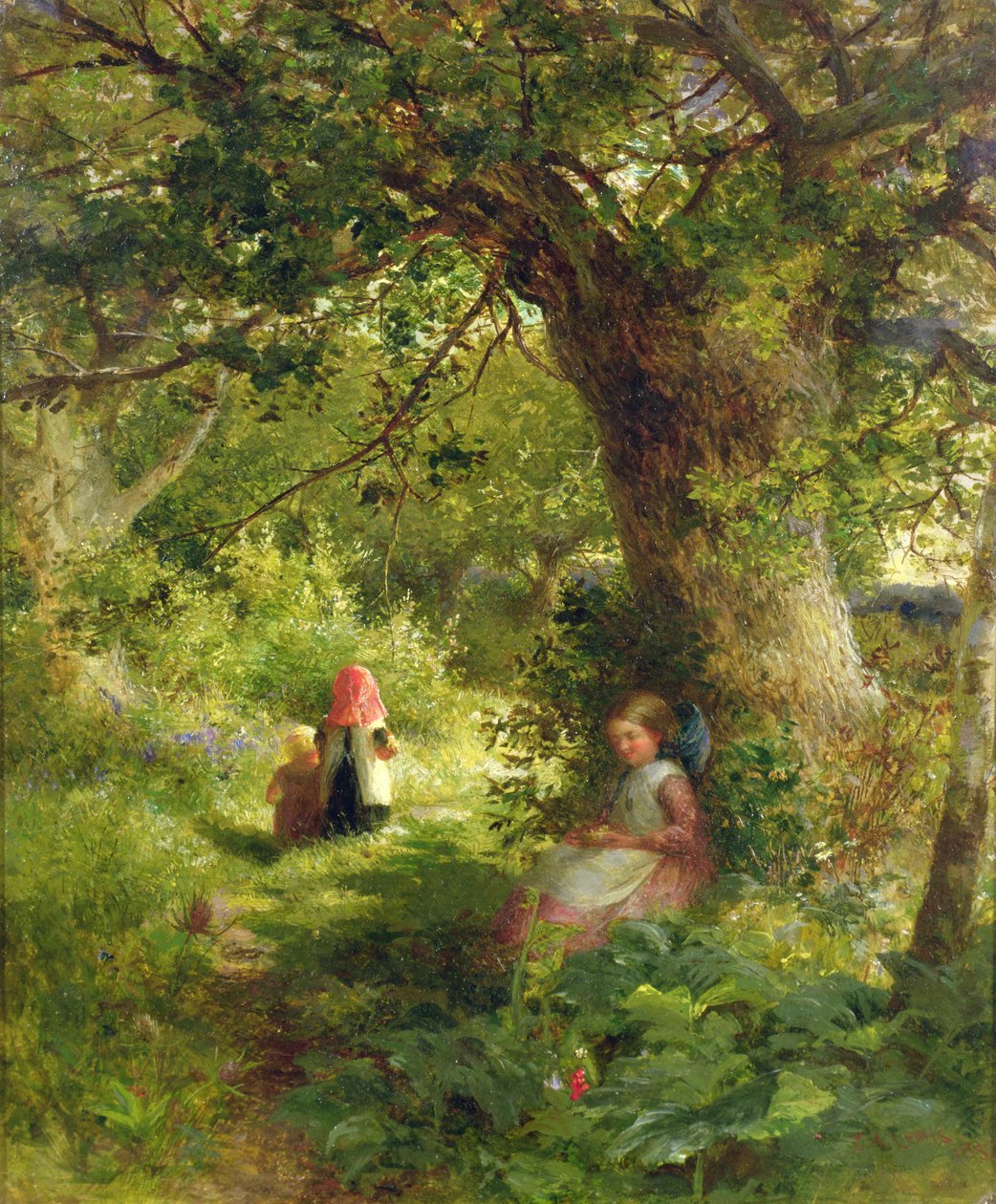 Ormanda Bahar Zamanı by Charles James Lewis