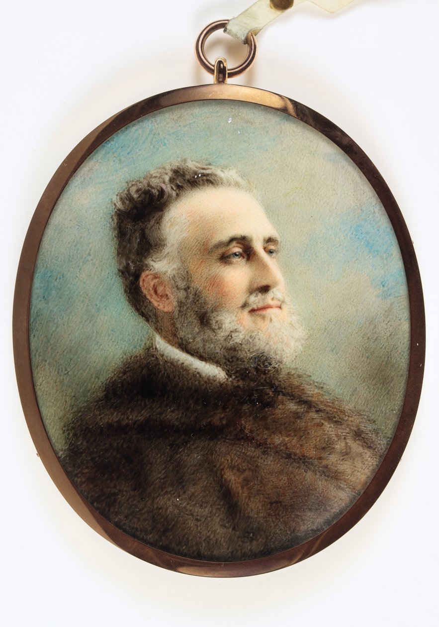 Korgeneral Arthur Cavendish Bentinck (emaye) by Charles James Turrell