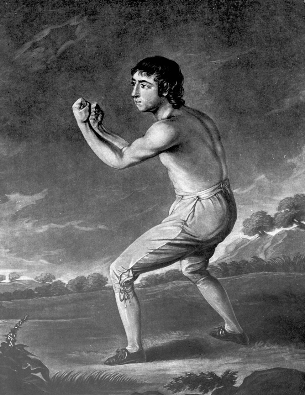Daniel Mendoza, Henry Kinsbury tarafından kazınmış, 1789 by Charles Jean Robineau