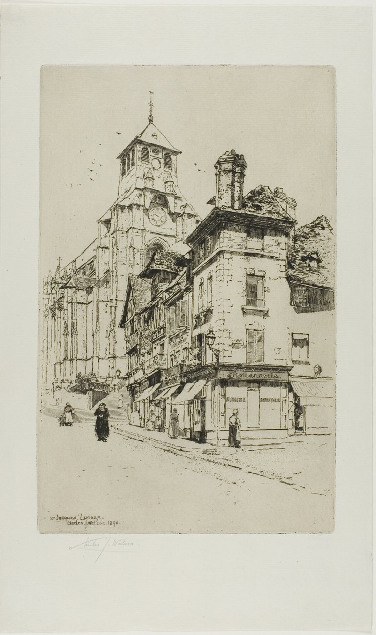Aziz Jacques, Lisieux by Charles John Watson