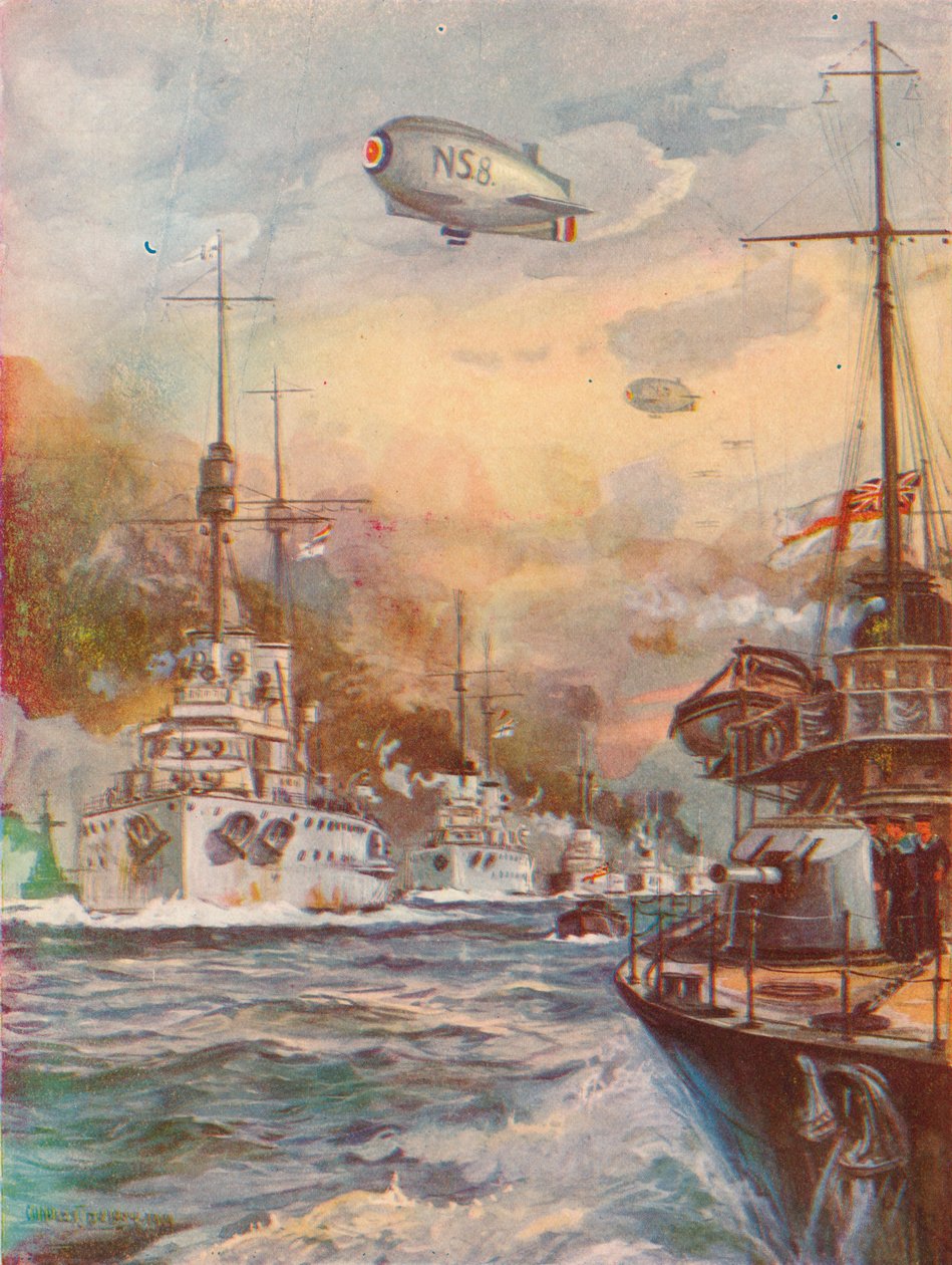 Alman Açık Deniz Filosunun Teslimi, 1918 1919 by Charles John de Lacy