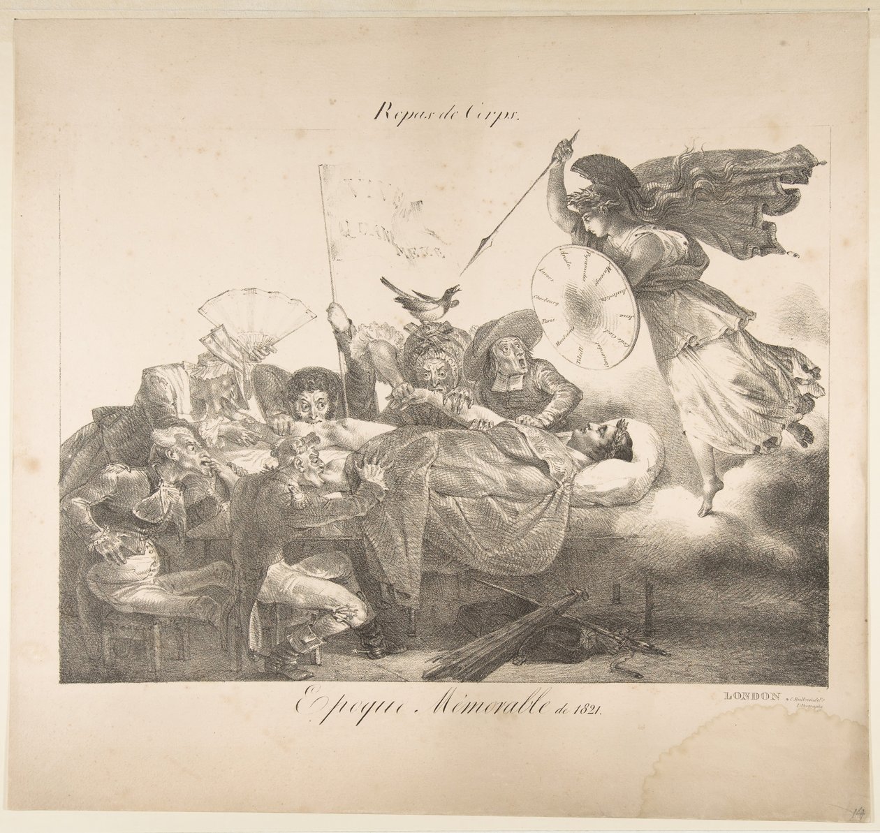 Vücut yemekleri. 1821, 1821