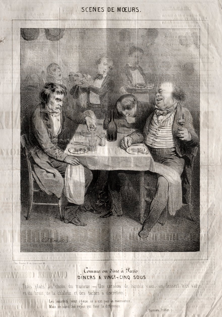 Görgü sahneleri: Paris