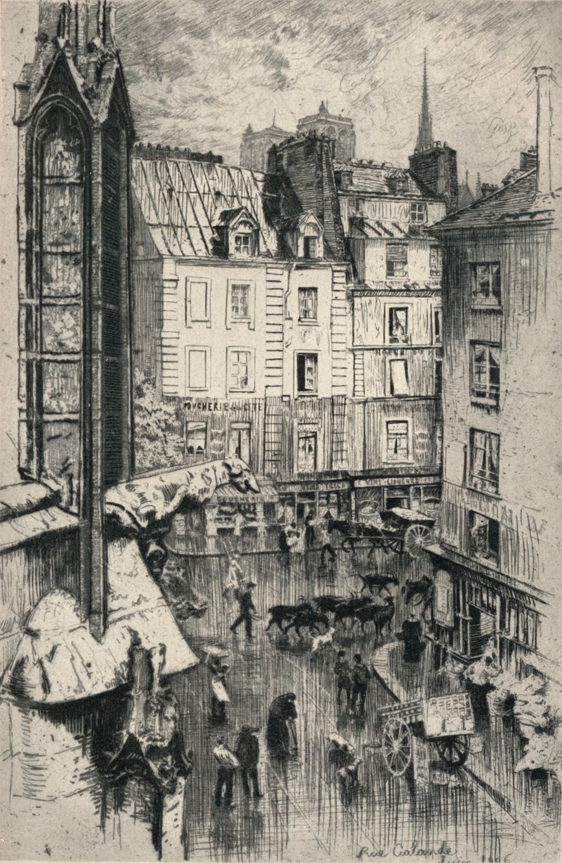Galande Caddesi, 1915 by Charles Jouas