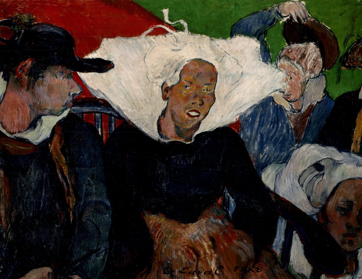 Pazara Gitmek, Brittany, 1888 by Charles Laval