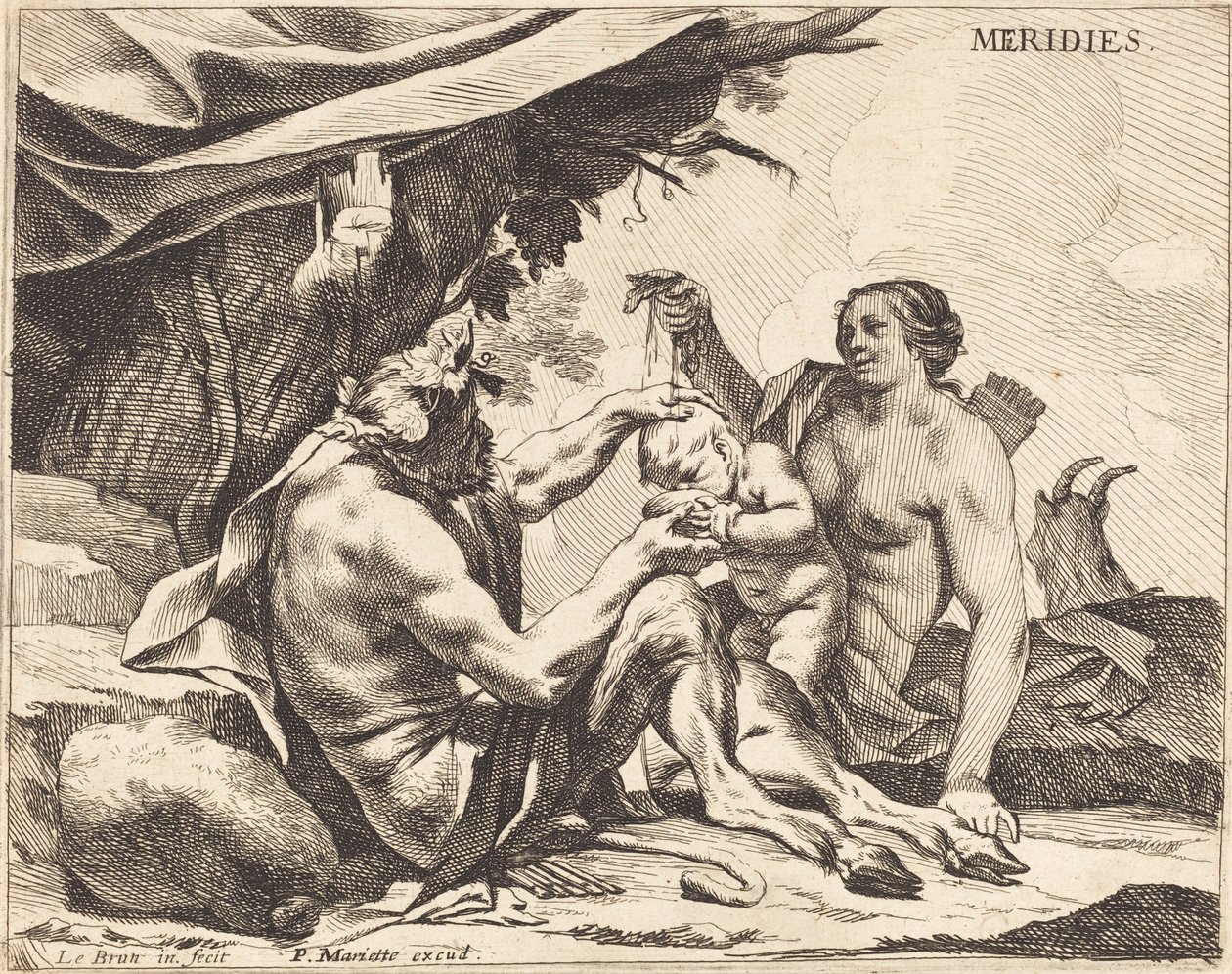 Öğlen (Öğlen) by Charles Le Brun