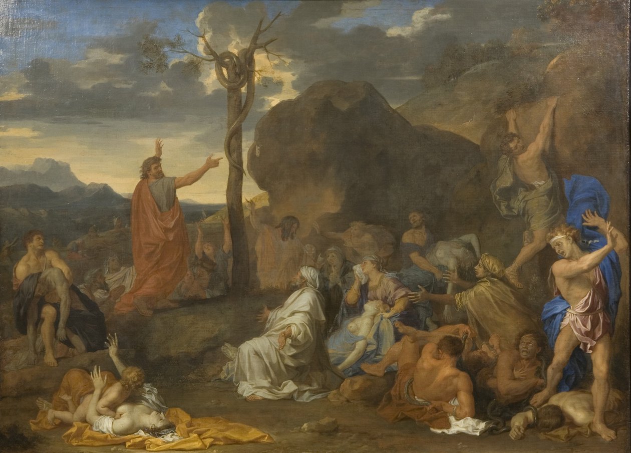 Yüzsüz Yılan by Charles Le Brun