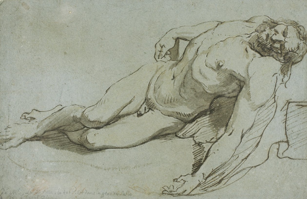 Ölü İsa, 1646 by Charles Le Brun