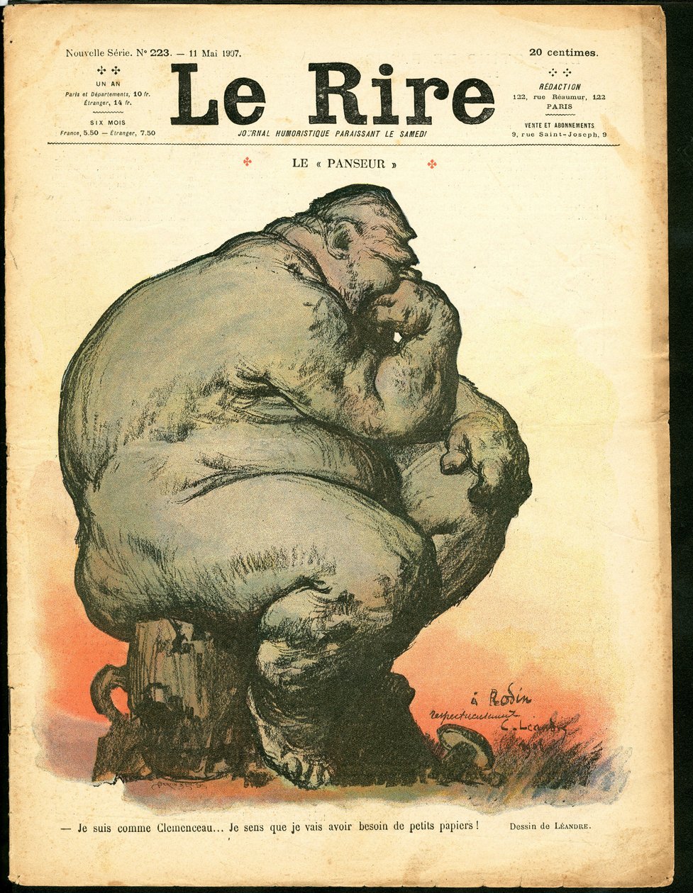Renklerde Hiciv “Le Lire” Kapağı by Charles Leandre