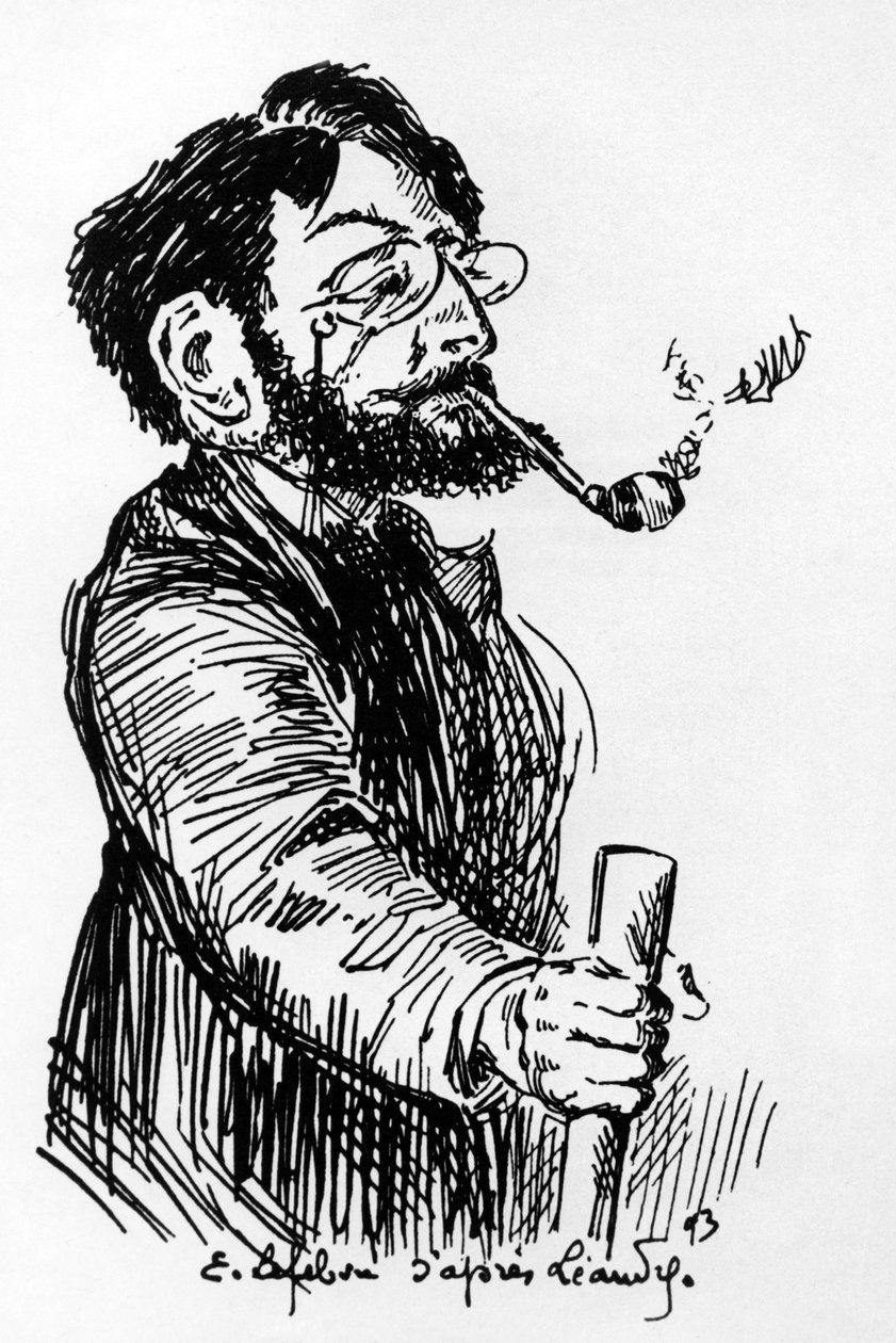 Henri Riviere (1864-1951) Fransız sanatçı ve tasarımcı (Cabaret Le Chat Noir