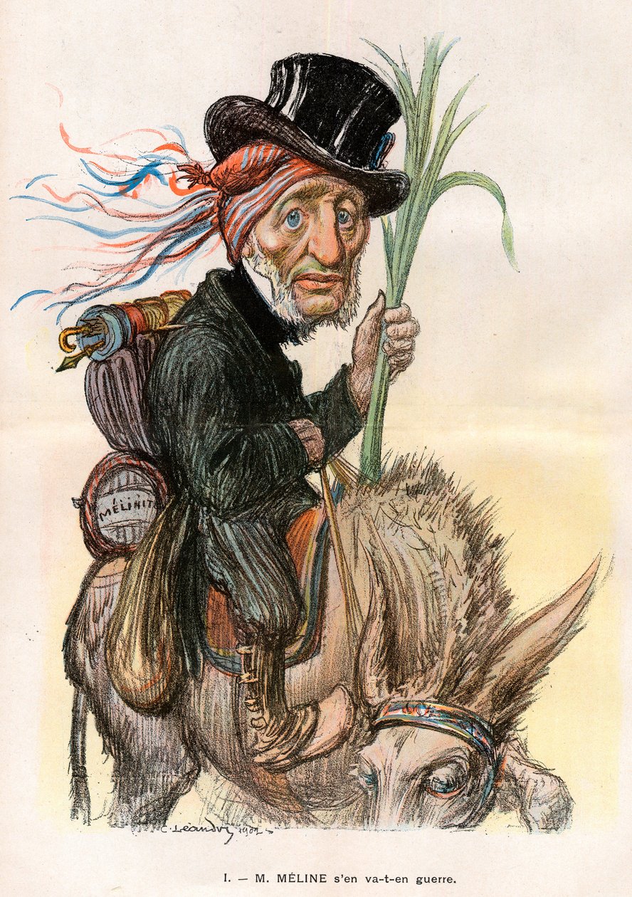 Jules Meline (1838-1925), Fransız politikacı, Tarım Bakanı - Charles Leandre