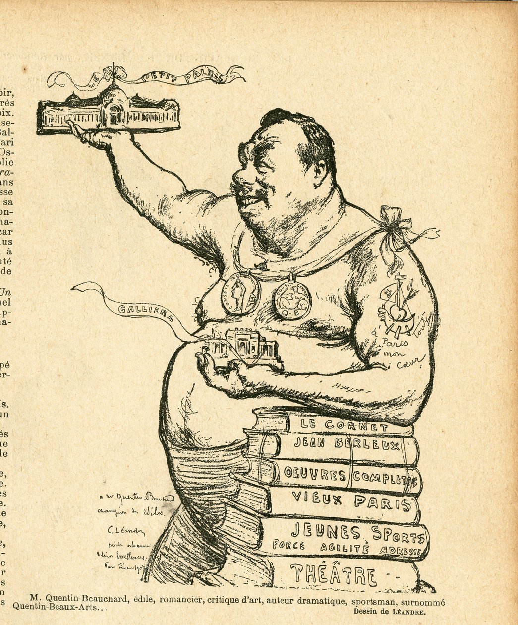 Le Lire, Siyah Beyaz Hiciv by Charles Leandre