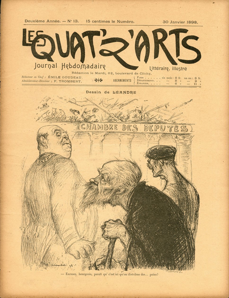 Quat z sanatları by Charles Leandre