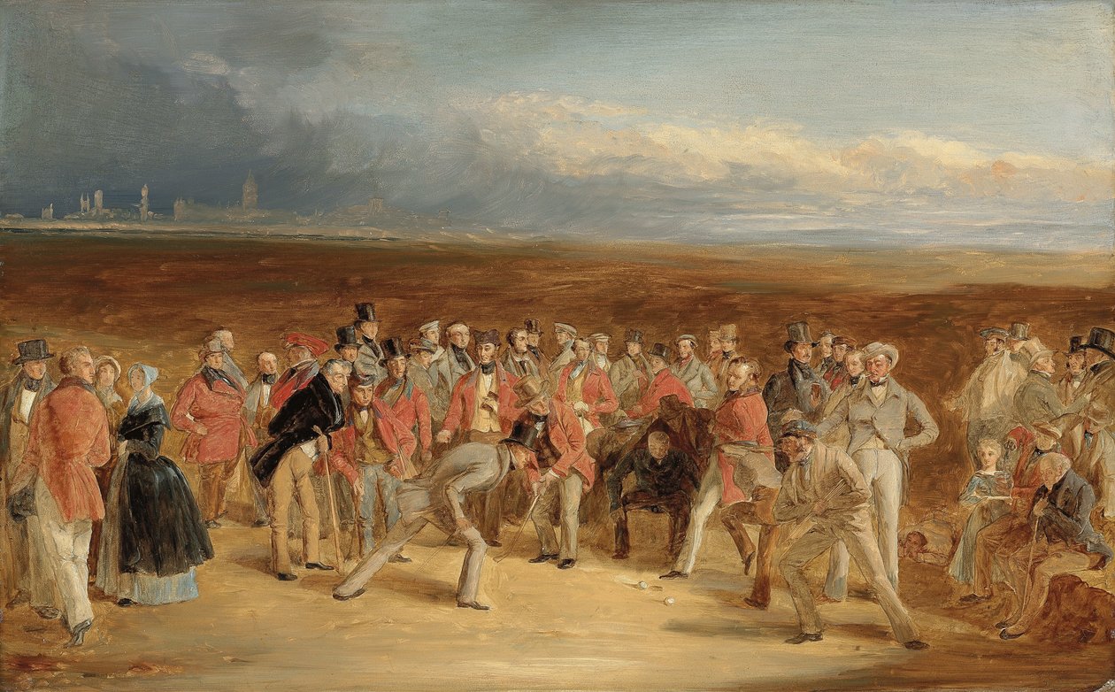 The Golfers: A Grand Match