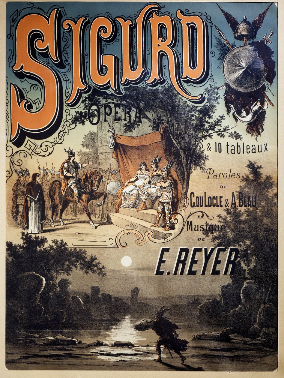 Sigurd için afiş by Charles Levy