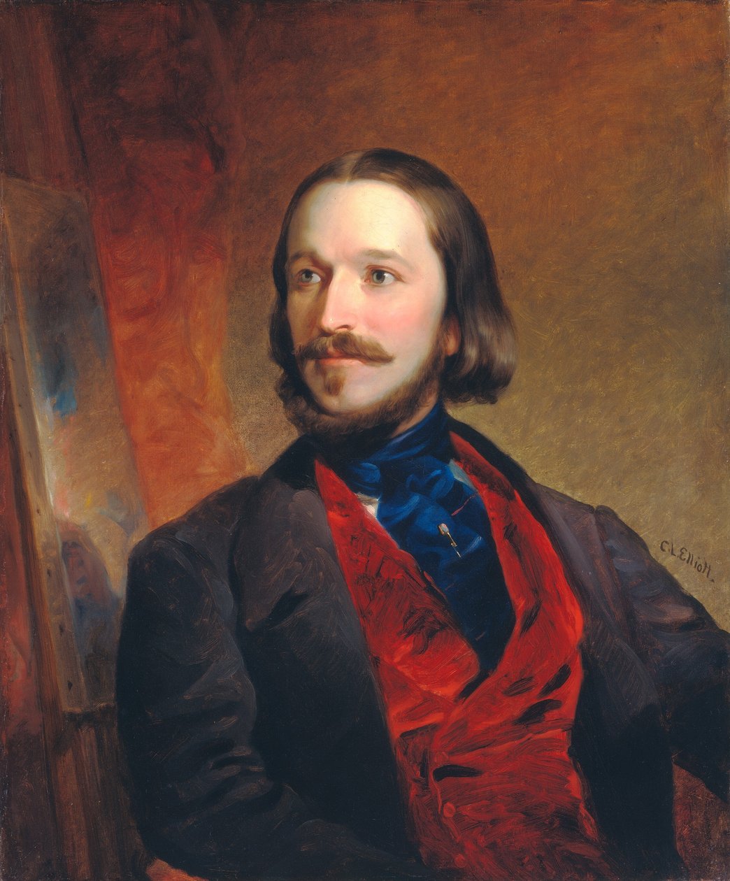William Sidney Dağı by Charles Loring Elliott