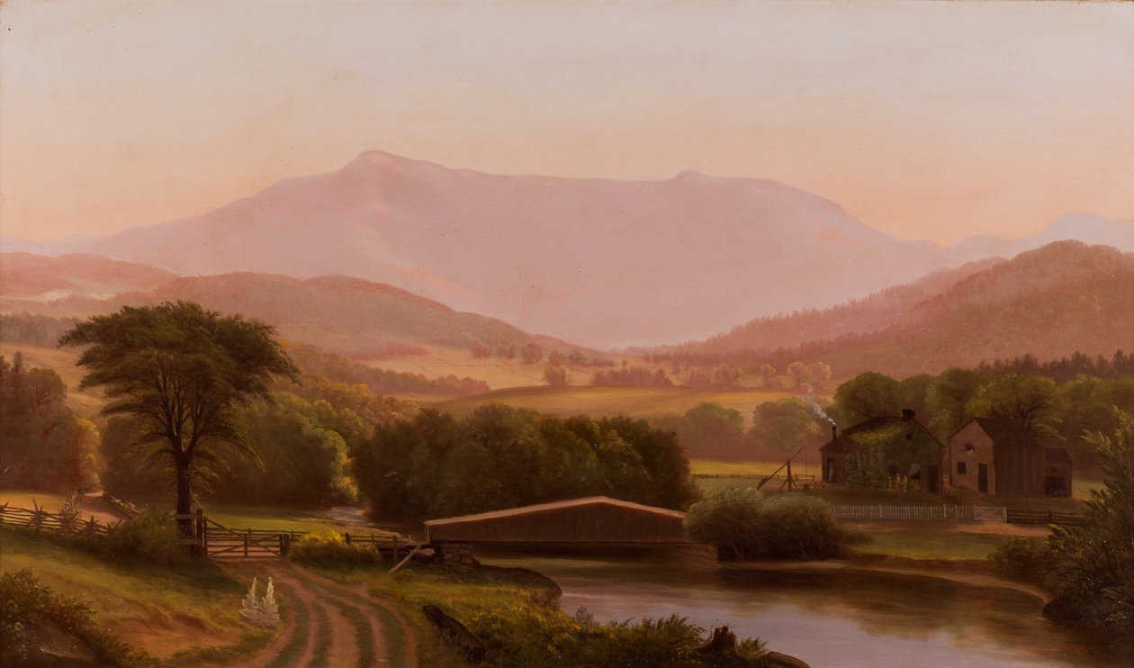 Mansfield Dağı, Vermont, 1850-1890 by Charles Louis Heyde