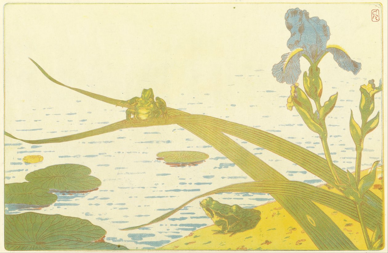 kurbağalar by Charles Louis Houdard