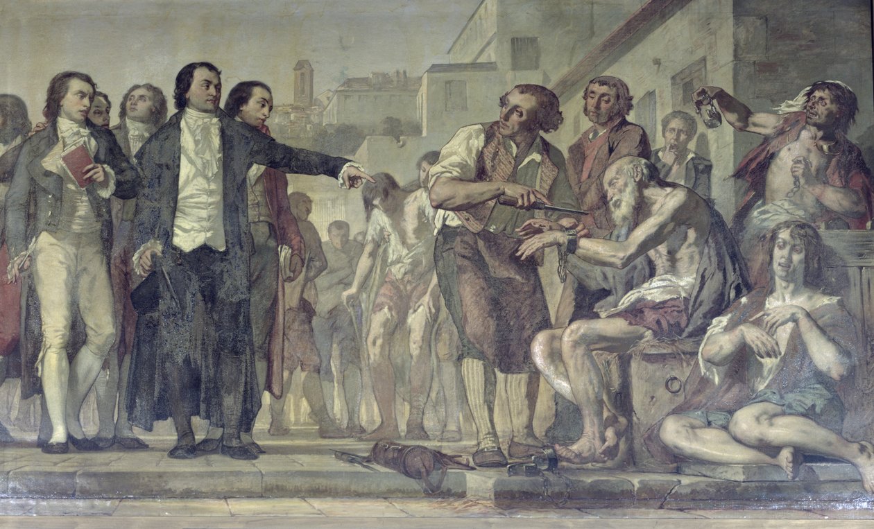 Philippe Pinel 1745-1826, 1793